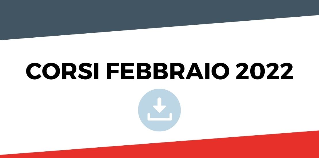 Calendario corsi febbraio 2022 - Aziende Protette